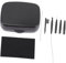 BAZEITFLOW 1 Set Hearing Aid Cleaning Tool Kit with Case Durable BTE Hearing Aid Cleaner Brush for Earphones Easy to Use Non Slip Handle for Maintaining