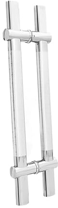 Poignée De Porte De Douche,poignée De Douche En Acier Inoxydable,espacement Des Trous Réglable,for Accessoires De Porte Coulissante En Verre Salle De Douche(Hole Spacing 45-68cm(80cm))