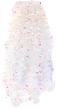 Parev 2m Christmas Chunky Tinsel - Iridescent