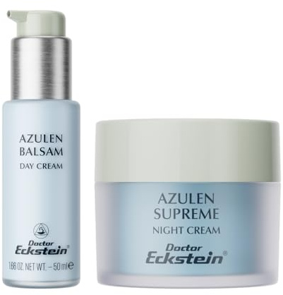 Dr. Eckstein Azulen Pflegeset, Tages- & Nachtcreme, Empfindliche Haut