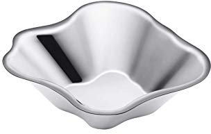 Iittala Schale Aalto 50 x 182 mm Silber aus Edelstahl