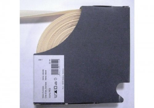 Prym Schrägband Duchesse, 40/20 mm, 30 m, rohweiß