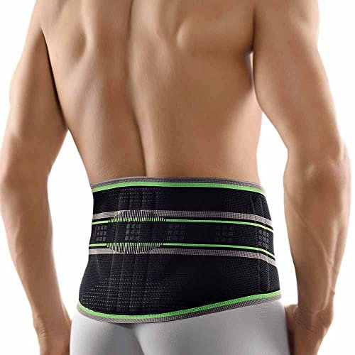 Bort StabiloBasic Sport Rückenbandage Pelotte Stabilisierung Lendenwirbel, Gr. 1