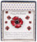 Equilibrium Anstecknadel Mohnblume 279406, versilbert, Silber