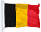 G128 Belgien belgische Flagge 3x5 ft Printed messingösen 150d Polyester qualität Flagge innen/außen - viel Dicker haltbarer als 100d 75d Polyester
