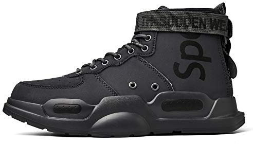 XIDISO Herren Mode Turnschuhe Herren Damen Leichte Wanderschuhe Laufen Atmungsaktiv lässige Sneakers Unisex, Grey, EU39