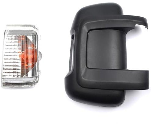 ROBUST Door Wing Mirror Cover Cap & Indicator Lens Lamp Right Driver Side for Citroen Relay Jumper Fiat Ducato Peugeot Boxer 71748253 6325H1 8156.77 735424438 815677 2006 Onwards