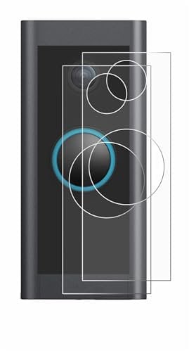 brotect Screen Protector compatible with Ring Video Doorbell Wired (2 Pack) - HD-Clear Protection Film