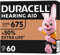 Duracell Hearing Aid Batteries Size 675, Pack of 60