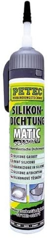 Silikon Schwarz PETEC geeignet Reparaturen Motoren Bad Öl Schiebe