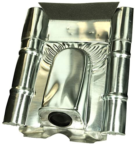 Rohrdurchführung/Schrägdachdurchführung f. Leitung und Kabel zu Solar- und Klimaanlagen, Wärmepumpen uvm, Farben:titanzink, Typ:Beton