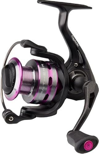 DAM Angelrolle Quick Panthera 4S - Aussergewöhnliche Spinnrolle lila violett (3000S FD)