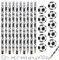 TZQFROCE 10 Stück Fußball Mitgebsel Bleistifte+10 Stück Fußball Radiergummi Kinder Fussball Geschenke Jungen Fussball Geburtstag Deko Fußball Mitgebsel Schreiblernbleistift mit Radiergummi für Schule