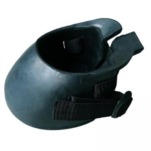 Amagogo 2X Hufstiefel Aus Gummi, Langlebig, Tragbar, Schützen, Dick, rutschfest, Pferdeschutz für Trainingsteile