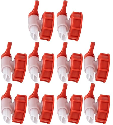 ISOLATECH 10pz Fluxx rubinetto erogazione AH 23mm rubinetto erogazioneN 61 per 20l benzina campeggio giardino acqua calda cucina acqua sicura universale in plastica plastica