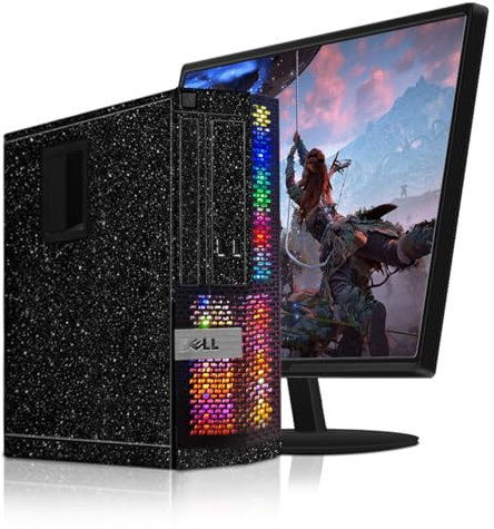 Dell Gaming-PC, komplett, Quad Core I5 bis 3,8 GHz, GeForce GT 1030 2 GB GDDR5, RAM 16 GB, SSD 512 GB, WiFi 600 M, Bluetooth 5.0, Neu 22 Zoll 1080 FHD LED, W10P64 (Generalüberholt)