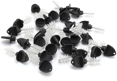Cepillo para grifo de cerveza, cepillo de limpieza de grifo de cerveza ABS negro, herramienta indispensable para la limpieza de grifos de cerveza en bares y en casa