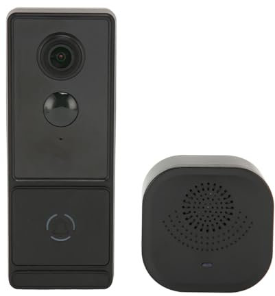 2.4G WiFi Video Doorbell Camera, Remote Monitoring, PIR Detection, Day And Night, Long Lasting Battery Life, for Home Security