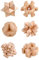 Brain Teaser Puzzles aus Holz, 6 Stück, 3D-Holz-Puzzle-Spiele für Erwachsene & Jugendliche, IQ-Test-Logik-Puzzles, Mind Bending Cube Jigsaw Ineinandergreifende Burr-Puzzles