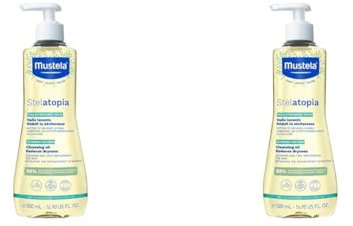 Mustela STELATOPIA huile lavante 500 ml 500 g, 500 grams, 500 mililitro, 1 (Lot de 2)