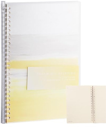 Subject Notebook, Detachable Journal Notepad, Travel Lined Notebook, Spiral Hardcover Journal, Thick Paper Notepad, School Notebook, Office Notepad, Refillable Notebook, Durable Hardcover Journal