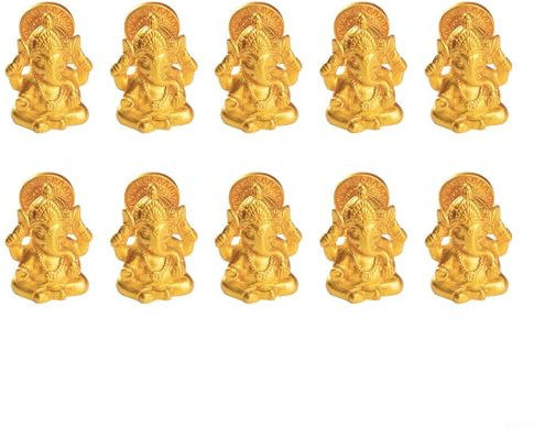 Sileduove 10 Stück Elefantenstatue für Ganesha-Statue, für Ganesha-Figuren, spirituelle Dekorationen, die Inspiration für Zuhause oder Meditationsräume bringen