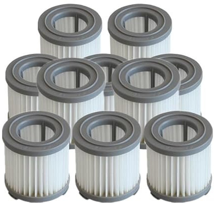 SGREHJDR Filtro HEPA for Cecotec Conga Rockstar 200 500 Ultimate Xtrem Conga Rockstar 700, Piezas de filtros de aspiradora inalámbrica de Mano(6 Pieces)