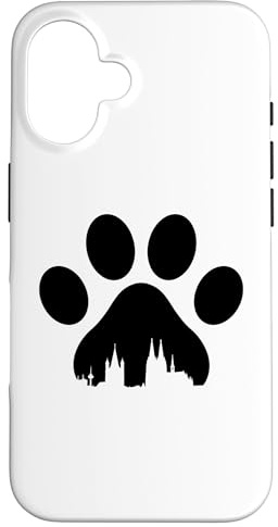 Hülle für iPhone 16 Dog Paw Puppy Play Köln Skyline LGBT Pride Month Schwul