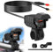 54W USB Steckdose Motorrad, wasserdichte Motorrad Ladegerät mit LED Spannungsmesser, Kurzschluss & Überladeschutz, 18W QC 3.0 USB-A und 36W PD 3.0 Type-C Steckdose für 12V~24V Strandauto Dreirad