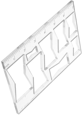 Totority inlay jig for woodworking, wood carving router templates, bowtie inlay template, guida per router, per woodworking tool enthusiasts
