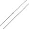 Bling Jewelry Unisex Mens Link Strong Silver Tone Stainless Steel Shot Bead Ball Chain Necklace For Men Teens Women 24 Inch 3MM