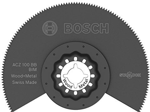 Bosch Professional 1x Hoja de sierra segmentada ACZ 100 BB Wood and Metal (para madera y metal, 100 mm, accesorios Multiherramienta)