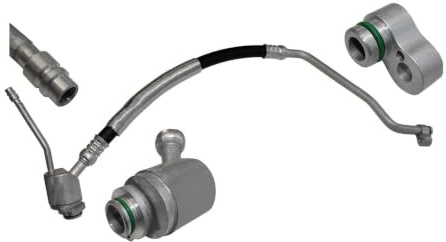 15D VEMO - V20-20-0017 - Low Pressure Line, air Conditioning - Compatible with BMW 64538384859