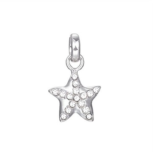 Esprit Damen-Charm JW50242 Messing rhodiniert Zirkonia weiß Rundschliff - ESCH01599A000