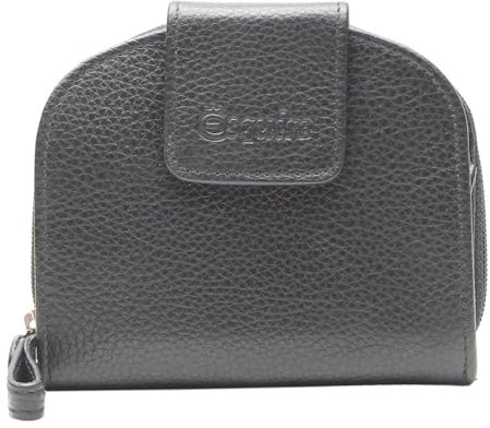 Esquire Primavera Damenbörse 10 cm schwarz
