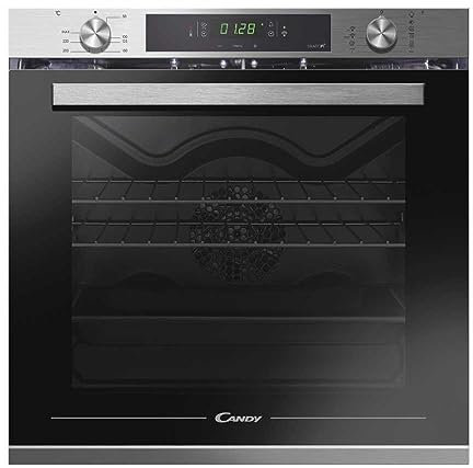 CANDY Horno eléctrico empotrado FCXP825X E0/E capacidad 80 L multifunción ventilado color negro/inoxidable