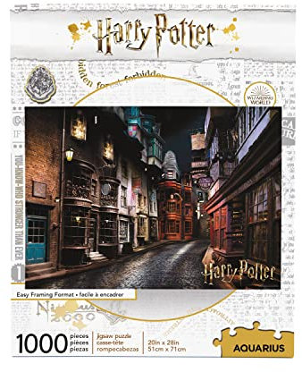 Aquarius 65348 Harry Potter Diagon Puzzle, Mehrfarbig 1000