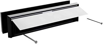 Stormguard Briefkastenabdeckungs-Set, UPVC oder Holztüren, Weiß