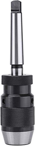 Mandrin de Percage, Mandrin Porte Foret MT2-B16, 1/2 0-13mm Mandrin Porte Foret, Mandrin Auto-serrant avec Roulement de Butée Unique Adapté aux Perceuses, Fraiseuses, Tours et