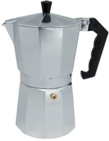 Nerthus FIH 833 Cafetière à induction 3 tasses, Machine à café Italien classique