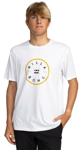 BILLABONG Mens Rotor Shirt, White, L EU