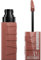 Maybelline New York Lip Colour, Smudge-free, Long Lasting up to 16h, Liquid Lipstick, Shine Finish, SuperStay Vinyl Ink, 120 Punchy