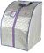 XUANYU 1000 W Sauna Infrarossi da Casa, Personal Sauna Portatile con Telecomando, Sauna Infrarouge Domestica, Mini Mobile Sauna da Casa (Argento)