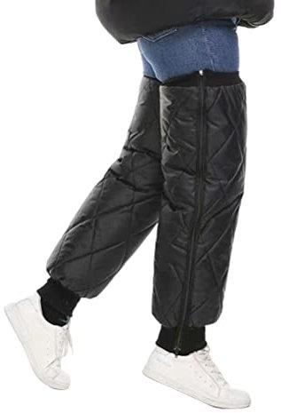 Cubierta de Rodilleras Cálidas para Motocicleta, Calentador de Piernas a Prueba de Viento de Invierno KIMISS, Cubiertas Protectoras Impermeables para Piernas, Cubiertas Cálidas (2)