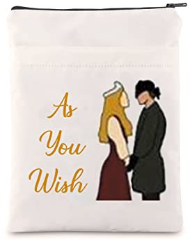 FEELMEM As You Wish Princess Story Buchtasche Filmartikel Die Braut des Prinzen Bucheinband Geschenk Prinzessin Film Fans Geschenk
