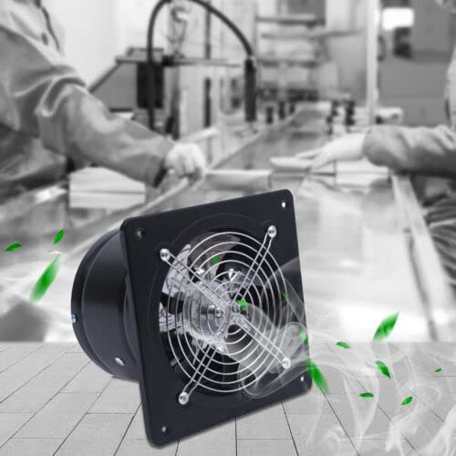 Axial Industrie Ventilator GebläSe LüFter FüR Zuluft Abluft Wand Fenster Wandventilato Axialventilator AxiallüFter Metall KüChe Garage Industrial Ventilation Metal Fan Commercial Air Extractor