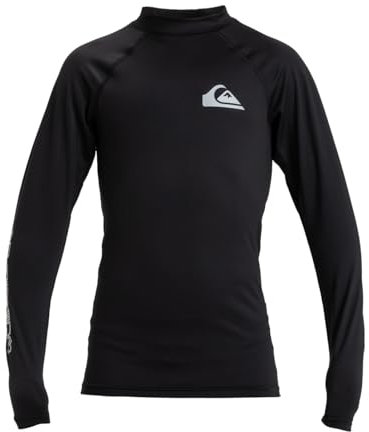 Quiksilver Everyday - Camiseta de Surf de Manga Larga con UPF 50 para Chicos 8-16