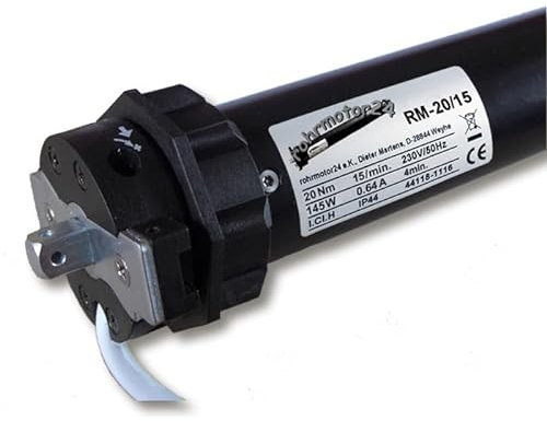 Rollladenmotor 10-50 Nm nach Wahl! SW60 Rolladenmotor Rohrmotor Jalousiemotor (20NM SW60)
