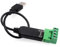 DollaTek Adattatore convertitore da RS485 a USB Supporto per WIN98 WIN7 WIN2000 XP VISTA 4P Terminale cavo (30 cm)