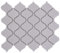 Mosaikfliesen Florentiner 29,3x24,5 cm, Mosaikstein: 5,2x5,2x0,6 cm, KÜCHE WC BAD DUSCHE THEKENVERKLEIDUNG POOL, 1 Mosaikmatte (Weiß matt)